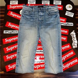 Amiri Taupe Stack jeans